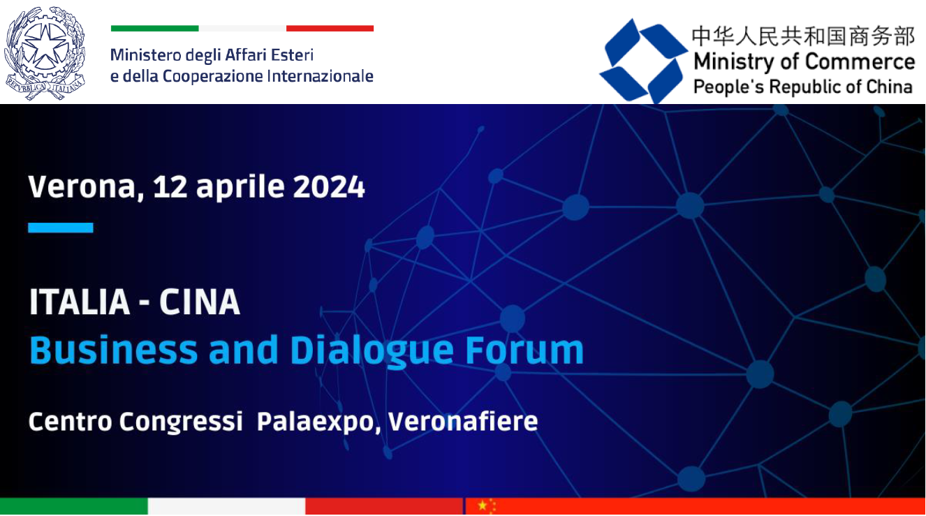 Forum di dialogo imprenditoriale Italia-Cina a Verona