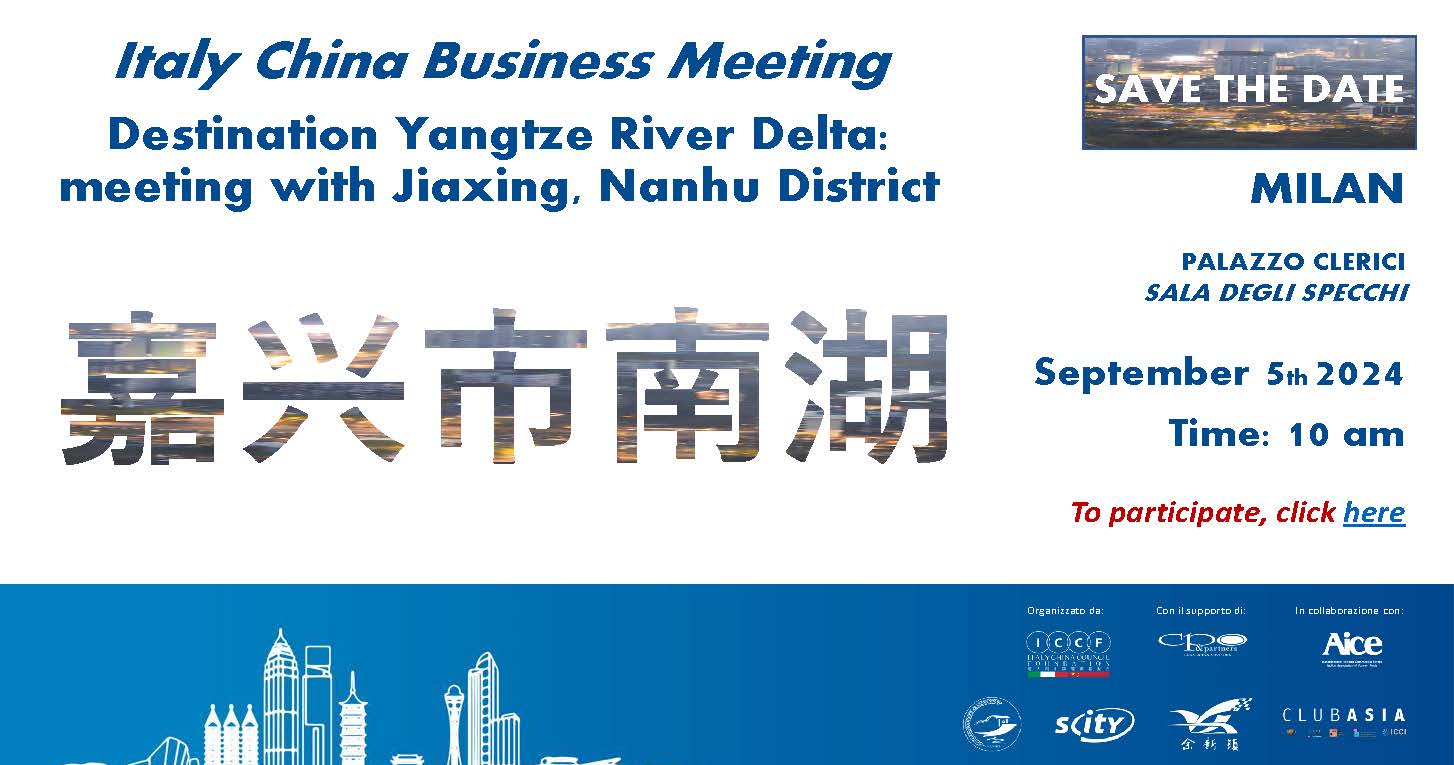 Destination Yangtze River Delta: meeting with Jiaxing, Nanhu District