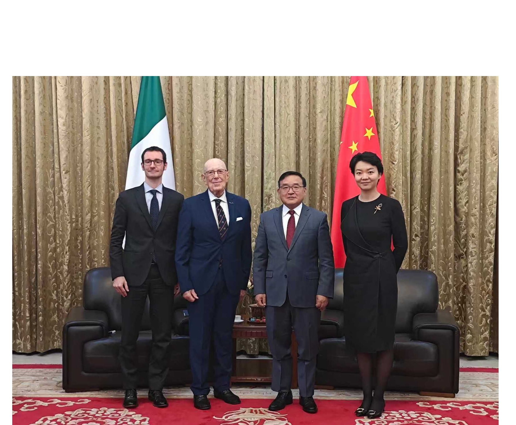Relazioni Italia Cina, visita di ICCF all’Ambasciata cinese a Roma