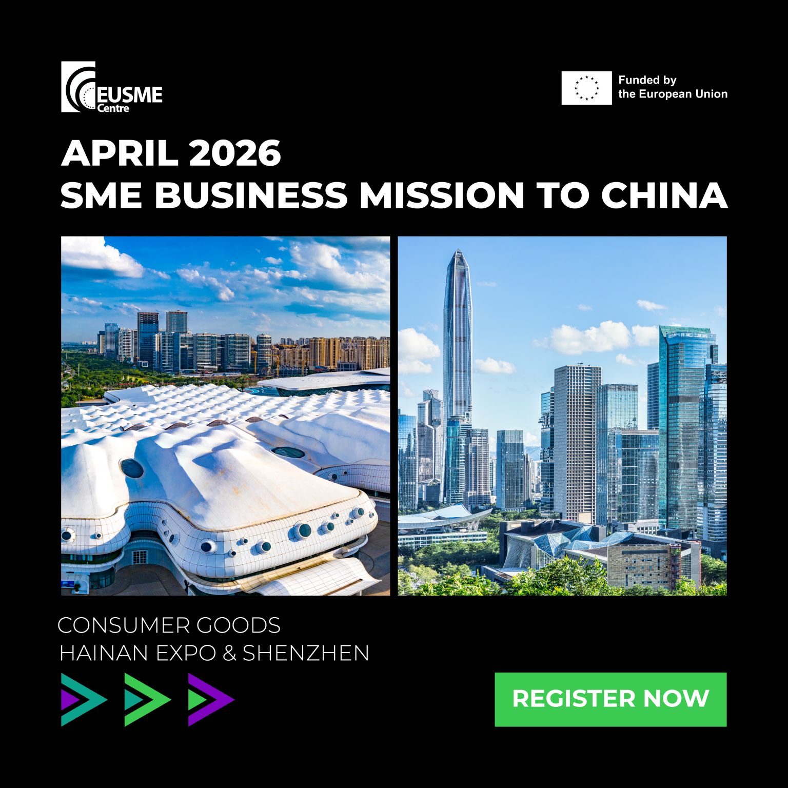 Missione EU SME Centre a Hainan e Shenzhen: iscrizioni aperte